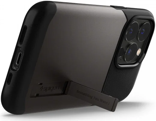 Spigen Slim Armor Apple iPhone 13 Pro Hoesje Gunmetal afbeelding 2