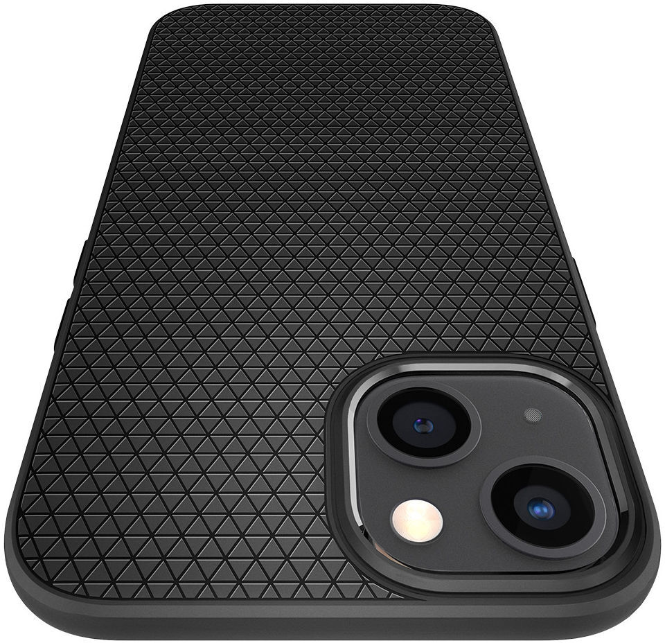 Spigen Liquid Air Apple iPhone 13 Mini Flexibel Hoesje Mat Zwart afbeelding 13