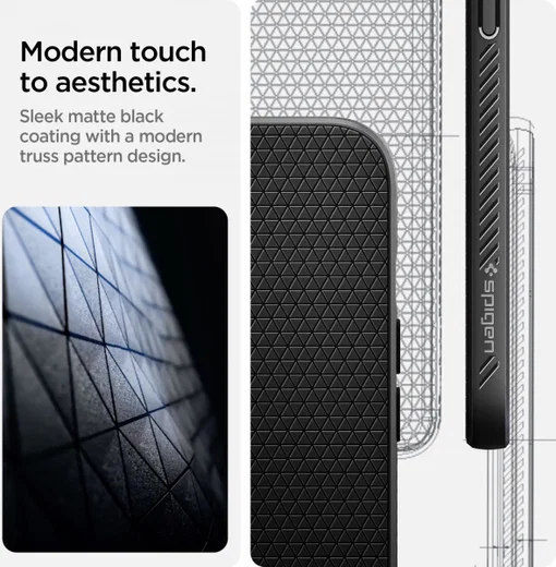 Spigen Liquid Air Apple iPhone 13 Mini Flexibel Hoesje Mat Zwart afbeelding 17