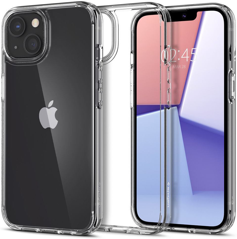 Spigen Ultra Hybrid Apple iPhone 13 Mini Hoesje Transparant afbeelding 1