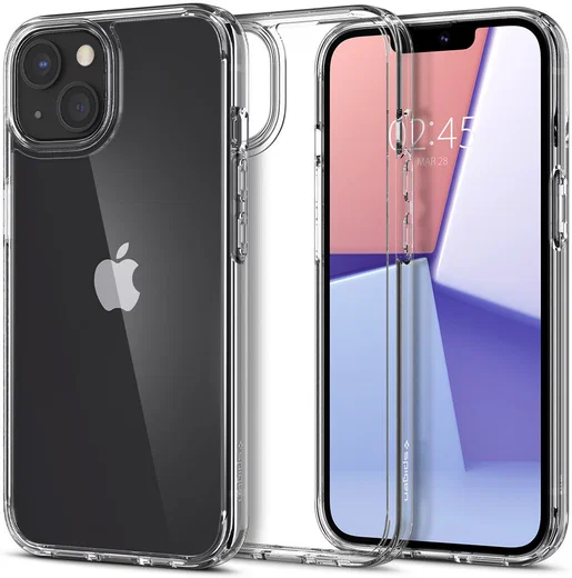 Spigen Ultra Hybrid Apple iPhone 13 Mini Hoesje Transparant afbeelding 1