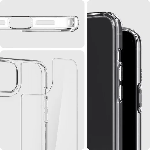 Spigen Quartz Hybrid Apple iPhone 13 Mini Hoesje Transparant afbeelding 11