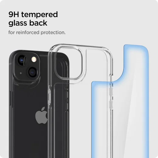 Spigen Quartz Hybrid Apple iPhone 13 Mini Hoesje Transparant afbeelding 4