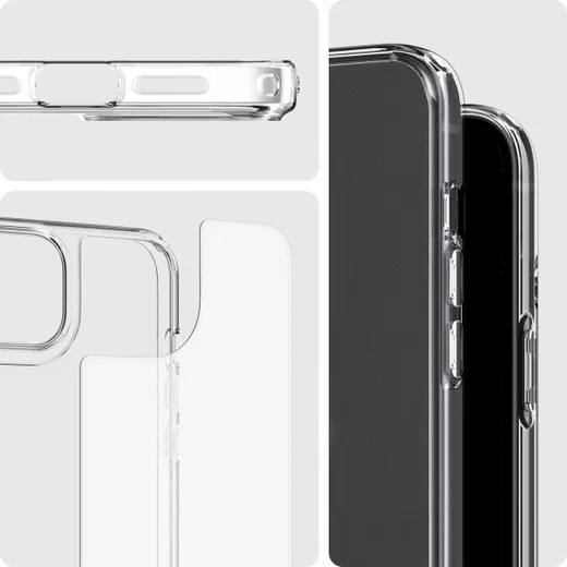 Spigen Quartz Hybrid Apple iPhone 13 Mini Hoesje Matte Transparant afbeelding 12