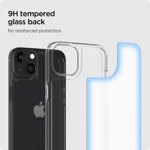 Spigen Quartz Hybrid Apple iPhone 13 Mini Hoesje Matte Transparant afbeelding 5