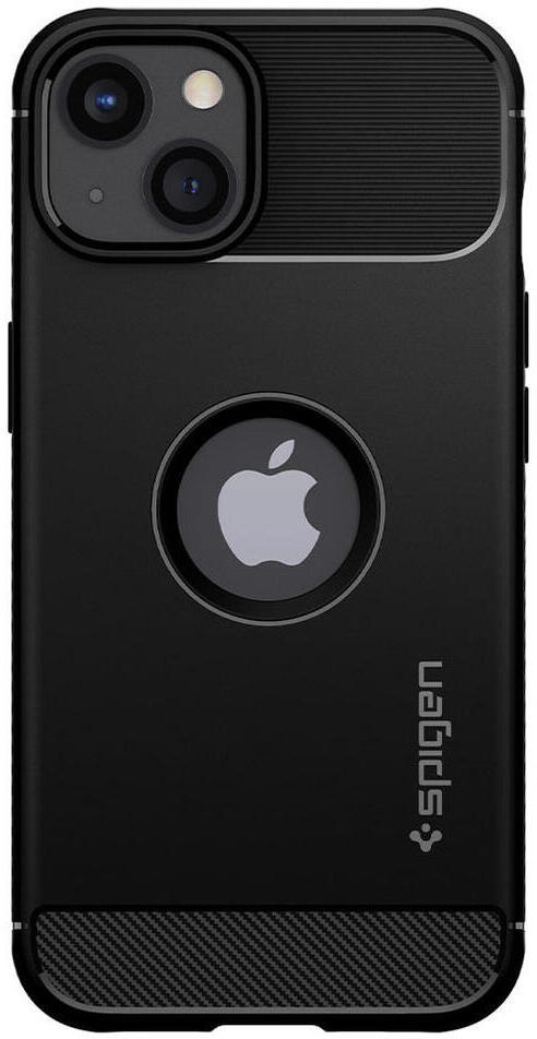 Spigen Rugged Armor Apple iPhone 13 Hoesje Back Cover Zwart afbeelding 5