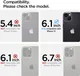Spigen Liquid Air Apple iPhone 13 Hoesje Flexibele Back Cover Zwart afbeelding 12