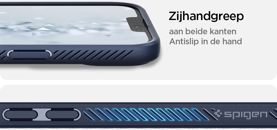 Spigen Liquid Air Apple iPhone 13 Hoesje Flexibele Back Cover Blauw afbeelding 11