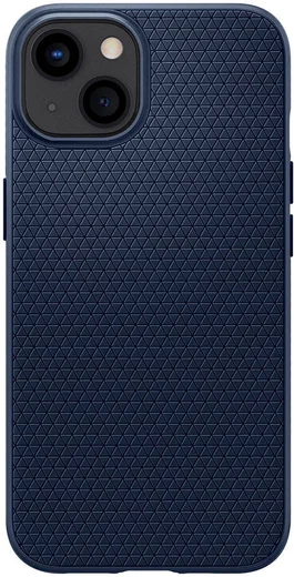 Spigen Liquid Air Apple iPhone 13 Hoesje Flexibele Back Cover Blauw afbeelding 1