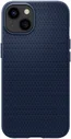 Spigen Liquid Air Apple iPhone 13 Hoesje Flexibele Back Cover Blauw