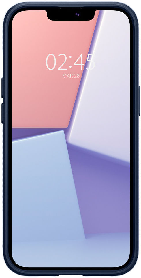 Spigen Liquid Air Apple iPhone 13 Hoesje Flexibele Back Cover Blauw afbeelding 13