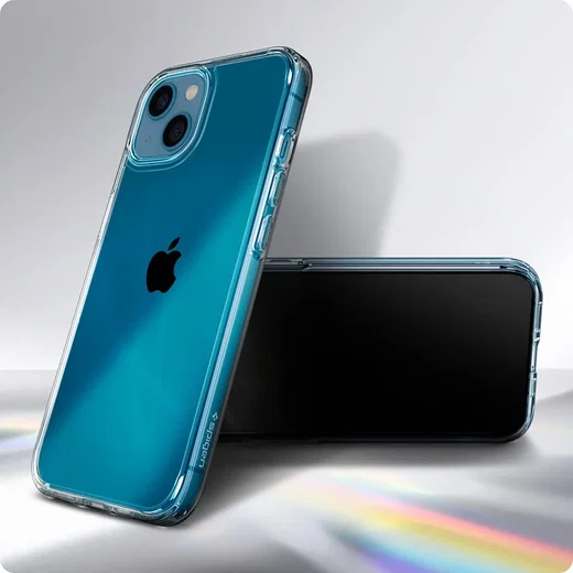 Spigen Ultra Hybrid Apple iPhone 13 Hoesje Back Cover Transparant afbeelding 6