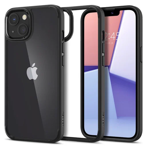Spigen Ultra Hybrid Apple iPhone 13 Hoesje Back Cover Zwart afbeelding 11