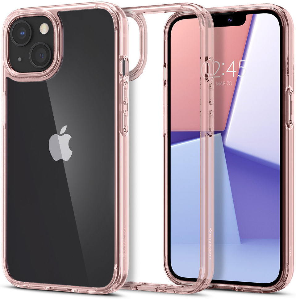 Spigen Ultra Hybrid Apple iPhone 13 Hoesje Back Cover Roze afbeelding 19