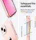 Spigen Ultra Hybrid Apple iPhone 13 Hoesje Back Cover Roze afbeelding 2