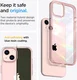 Spigen Ultra Hybrid Apple iPhone 13 Hoesje Back Cover Roze afbeelding 3