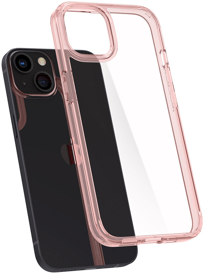 Spigen Ultra Hybrid Apple iPhone 13 Hoesje Back Cover Roze afbeelding 9