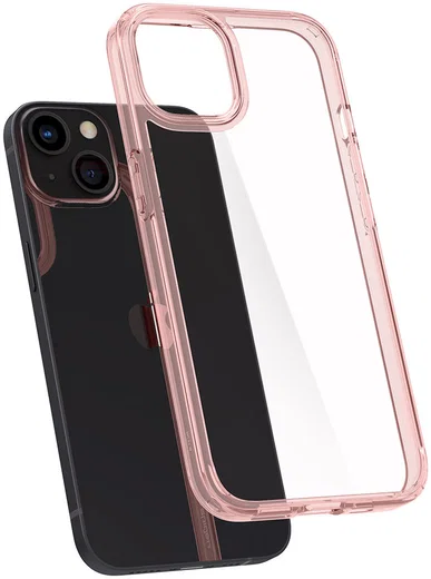 Spigen Ultra Hybrid Apple iPhone 13 Hoesje Back Cover Roze afbeelding 9