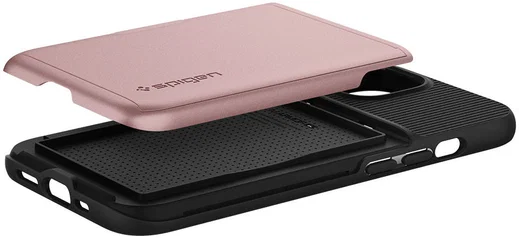 Spigen Slim Armor CS Apple iPhone 13 Hoesje Back Cover Roze Goud afbeelding 9