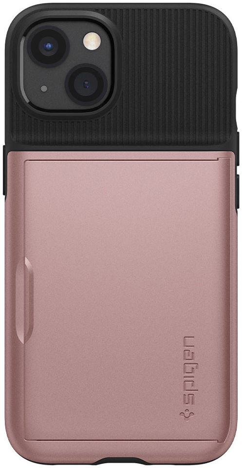 Spigen Slim Armor CS Apple iPhone 13 Hoesje Back Cover Roze Goud afbeelding 6