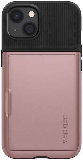 Spigen Slim Armor CS Apple iPhone 13 Hoesje Back Cover Roze Goud afbeelding 6