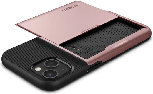 Spigen Slim Armor CS Apple iPhone 13 Hoesje Back Cover Roze Goud afbeelding 8