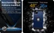 Spigen Tough Armor Apple iPhone 13 Hoesje Back Cover Blauw afbeelding 6