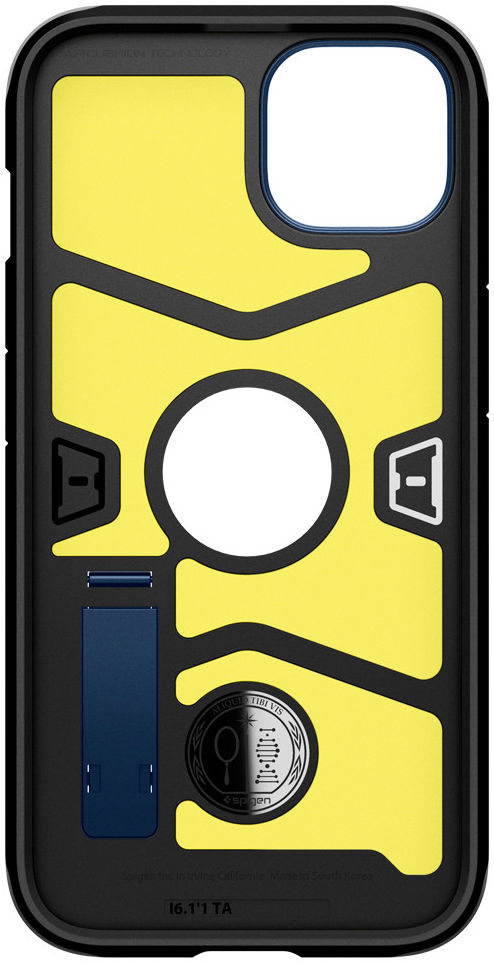 Spigen Tough Armor Apple iPhone 13 Hoesje Back Cover Blauw afbeelding 7