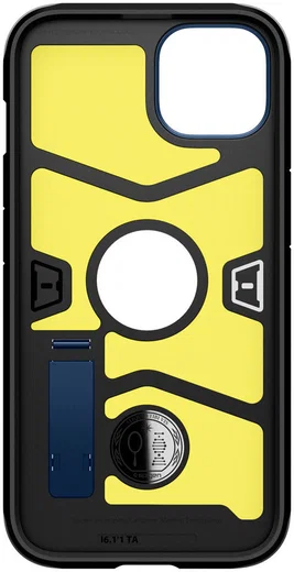Spigen Tough Armor Apple iPhone 13 Hoesje Back Cover Blauw afbeelding 7