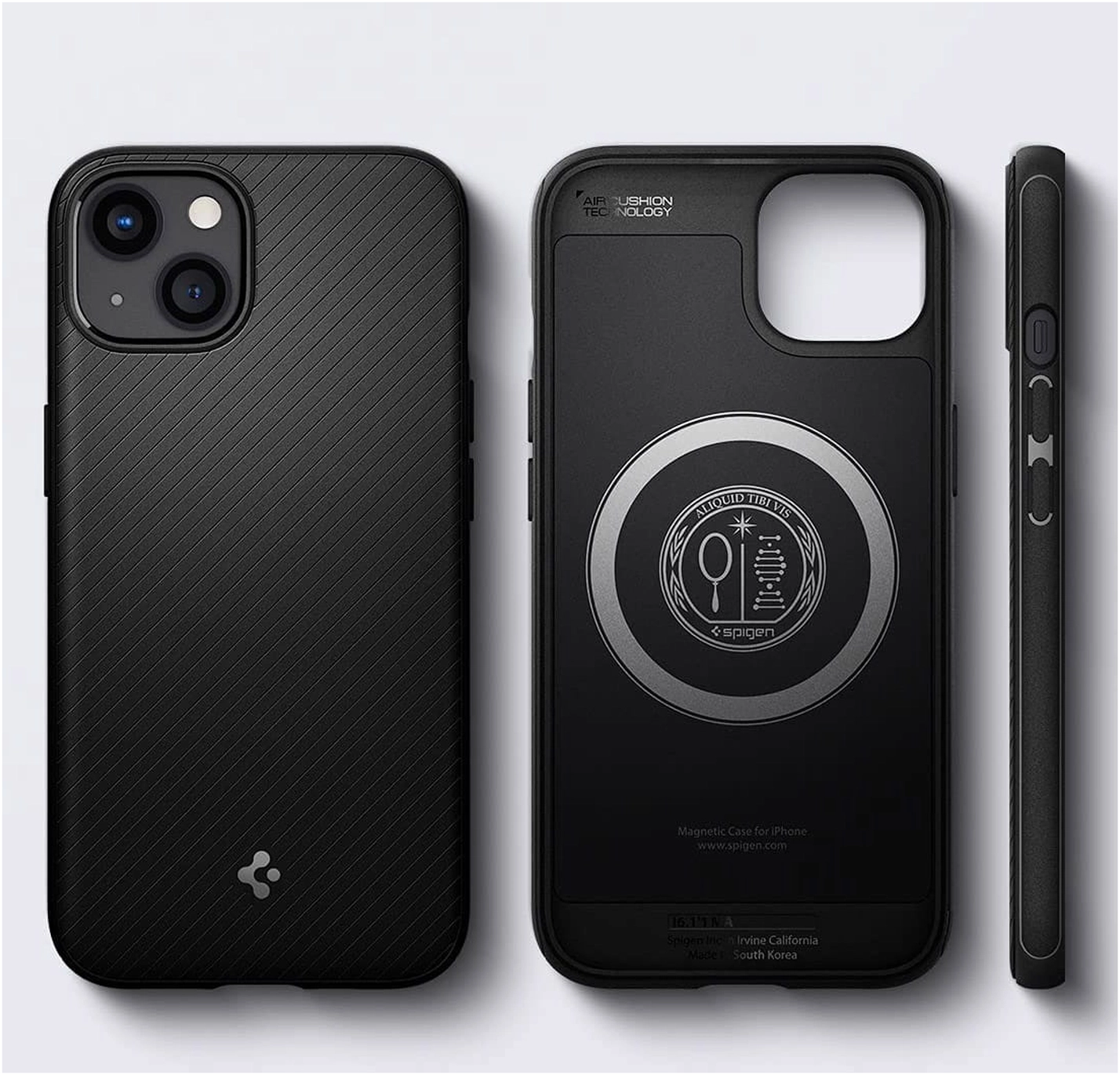 Spigen Mag Armor iPhone 13 Hoesje voor Apple MagSafe Zwart afbeelding 5