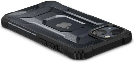 Spigen Nitro Force Apple iPhone 13 Hoesje Frosted Transparant afbeelding 5