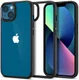 Spigen Crystal Hybrid Apple iPhone 13 Hoesje Transparant Zwart afbeelding 1