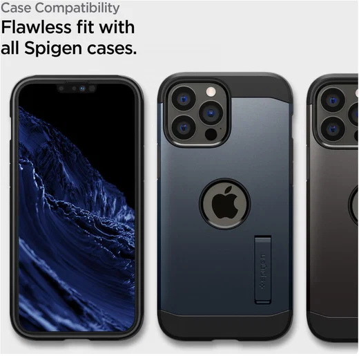 Spigen AlignMaster iPhone 13 Pro Max Screen Protector Tempered Glass 2-Pack afbeelding 11