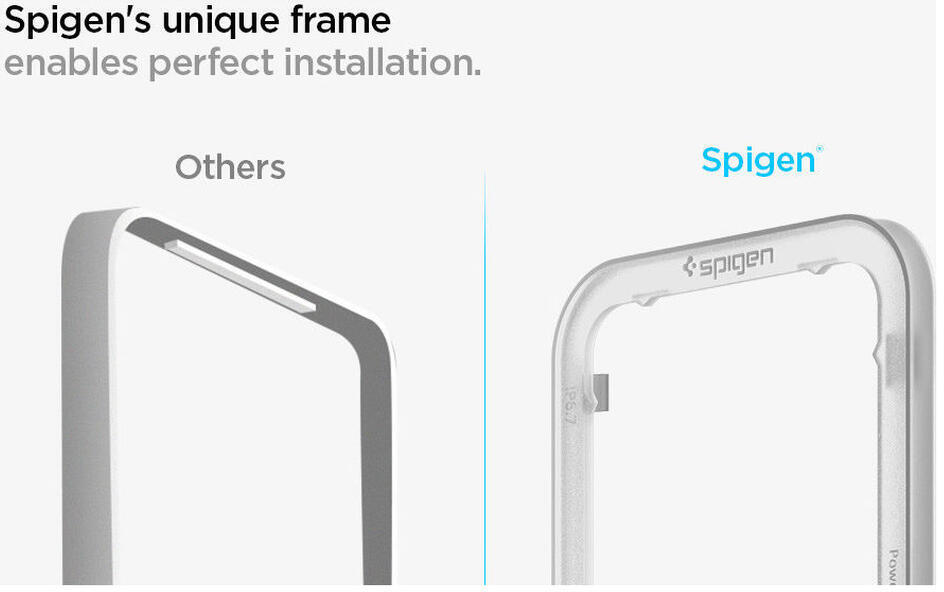 Spigen AlignMaster iPhone 13 Pro Max Screen Protector Tempered Glass 2-Pack afbeelding 5