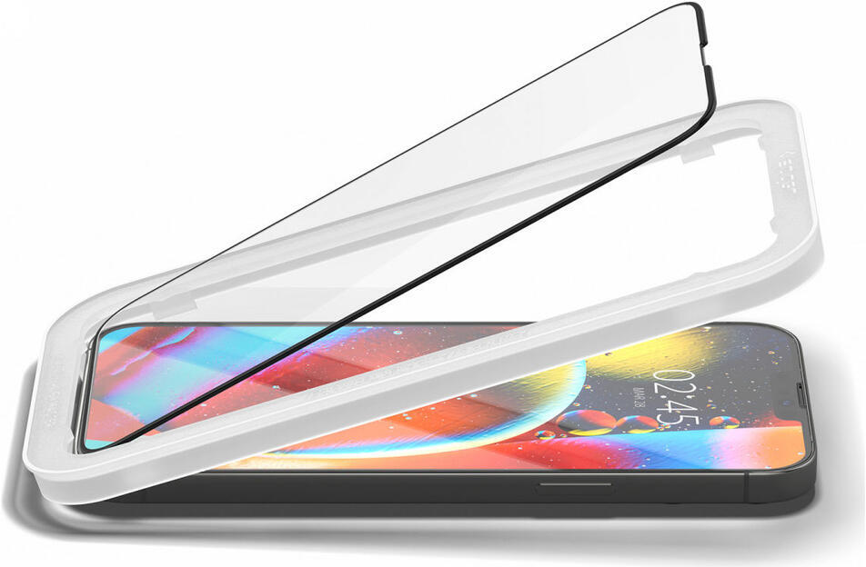 Spigen AlignMaster iPhone 13 Pro Max Screen Protector Tempered Glass 2-Pack afbeelding 2