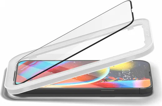 Spigen AlignMaster iPhone 13 Pro Max Screen Protector Tempered Glass 2-Pack afbeelding 2