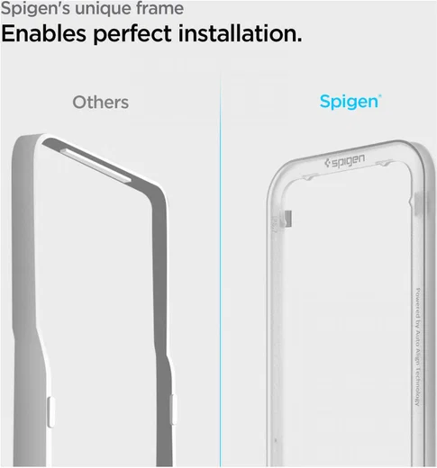 Spigen AlignMaster iPhone 13 Pro Max Screen Protector Tempered Glass 2-Pack afbeelding 8