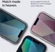 Spigen EZ Fit Glas.tR Apple iPhone 13 Pro Max Privacy Glass (2-Pack) afbeelding 7