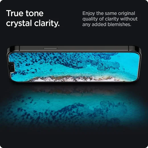 Spigen Glas.tR iPhone 14 Plus / 13 Pro Max Tempered Glass Transparant afbeelding 3