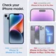 Spigen EZ Fit GLAS.tR Apple iPhone 17e/16e/14/13/13 Pro Screen Protector 2 afbeelding 8