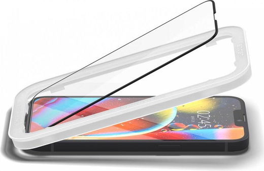 Spigen AlignMaster iPhone 16e/14/13/13 Pro Screen Protector 2-Pack afbeelding 10