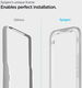 Spigen AlignMaster iPhone 16e/14/13/13 Pro Screen Protector 2-Pack afbeelding 5