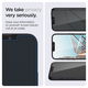 Spigen EZ Fit Glas.tR iPhone 16e / 14 / 13 / 13 Pro Privacy Glass (2-Pack) afbeelding 5