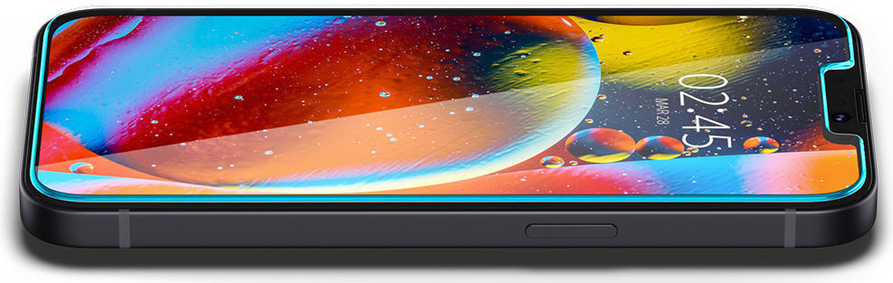 Spigen Glas.tR Slim HD Apple iPhone 16e / 14 / 13 / 13 Pro Screen Protector afbeelding 6