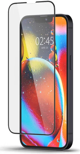 Spigen Glas.tR Apple iPhone 17e/16e/14/13 (Pro) Screen Protector Full Cover afbeelding 2