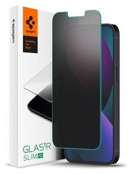 Spigen Glas.tR iPhone 16e / 14 / 13 / 13 Pro Screen Protector Privacy Glass afbeelding