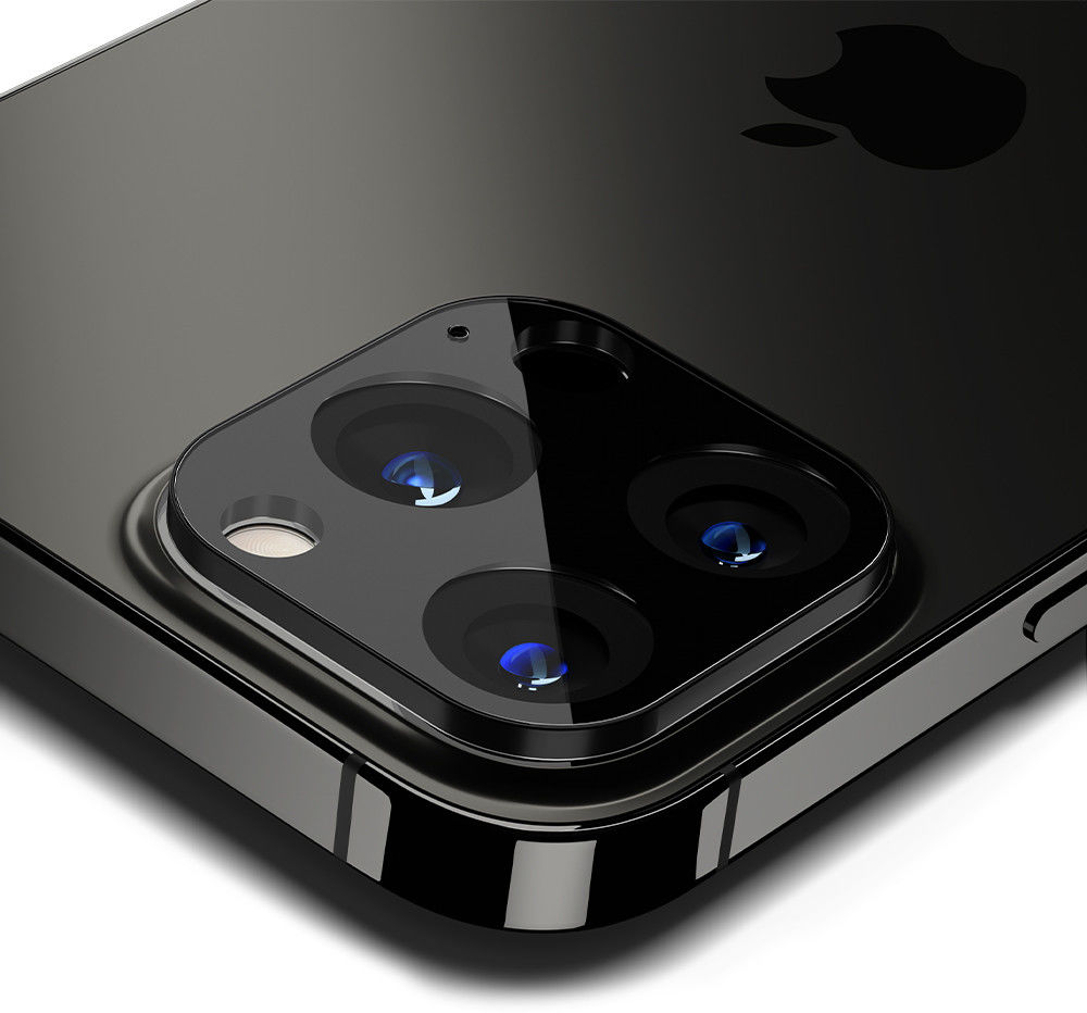 Spigen Optik Apple iPhone 13 Pro Camera Lens Protector (2-Pack) Zwart afbeelding 2