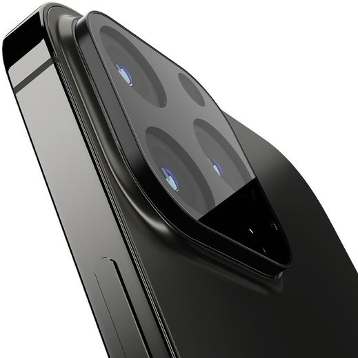 Spigen Optik Apple iPhone 13 Pro Camera Lens Protector (2-Pack) Zwart afbeelding 3