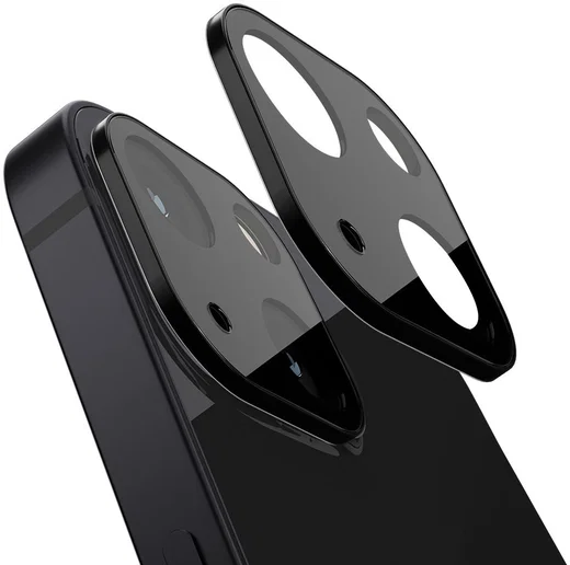 Spigen Optik Apple iPhone 13 / 13 Mini Camera Protector (2-Pack) Zwart afbeelding 1