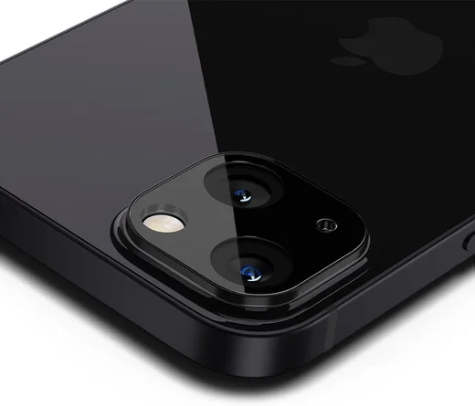 Spigen Optik Apple iPhone 13 / 13 Mini Camera Protector (2-Pack) Zwart afbeelding 2